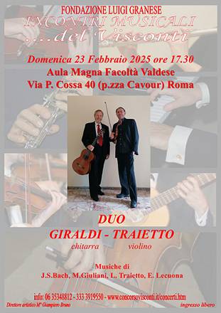 Incontri musicali del visconti